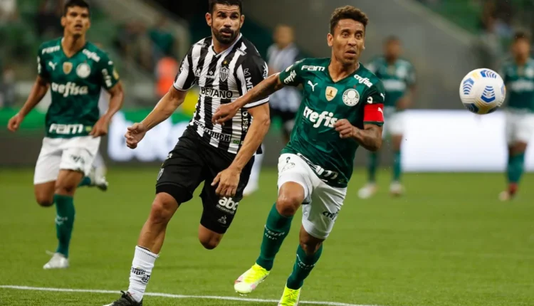 última disputa entre Palmeiras e Atlético