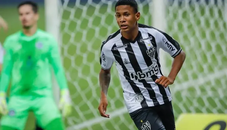 Cobiçado por Real Madrid, Barcelona e Tottenham, promessa do Galo pode gerar quantia milionária aos cofres do Atlético-MG em caso de transferência