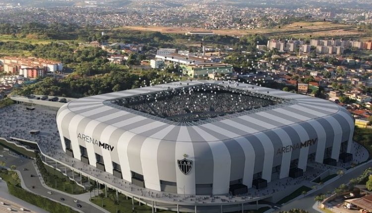 Precisando reformular o gramado da Arena MRV para o início da temporada 2024, representantes alvinegros detonam as dependências do estádio do Galo