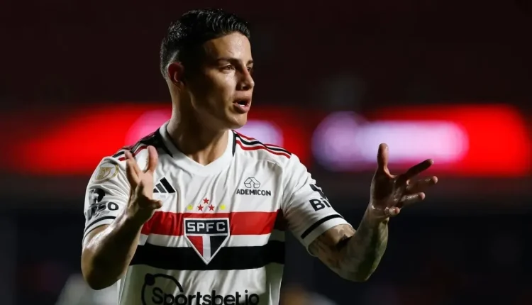 Sem espaço no plantel e fora da Supercopa do Brasil, James Rodríguez entra em acordo com a diretoria do São Paulo para rescindir seu contrato. Confira